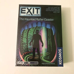2019 Exit The Game The  Haunted Roller Coaster Card Based Escape Room